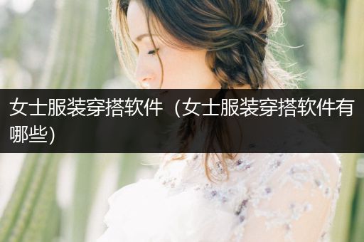 女士服装穿搭软件（女士服装穿搭软件有哪些）