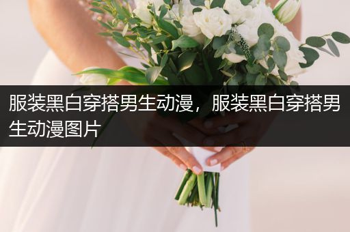 服装黑白穿搭男生动漫，服装黑白穿搭男生动漫图片